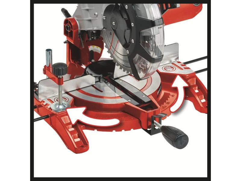 Einhell Kapp- und Gehrungssäge TC-MS 2513 L 8 Einhell Kapp- und Gehrungssäge TC-MS 2513 L – Bild 6