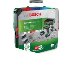 Bosch Akku-Bohrschrauber UniversalDrill 18 V Kit + SystemBox -Multi Tools DE 195117003 xxl
