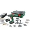 Bosch Akku-Bohrschrauber PSR 1800 LI-2 + System Box mit Zubehör -Multi Tools DE 201360481 xxl