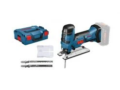 Bosch Professional Akku-Stichsäge GST 18 V-LI S Solo, L-BOXX