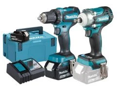 Makita Akku Bohrschrauber & Schlagschrauber LXT 18 V Set