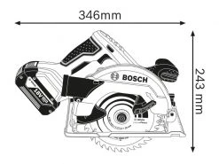 Bosch Professional Akku-Kreissäge GKS 18V-57 G L-Boxx Set -Multi Tools DE 218884880 xxl