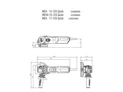 Metabo Winkelschleifer WEV 17-125 Quick -Multi Tools DE 219546871 xxl