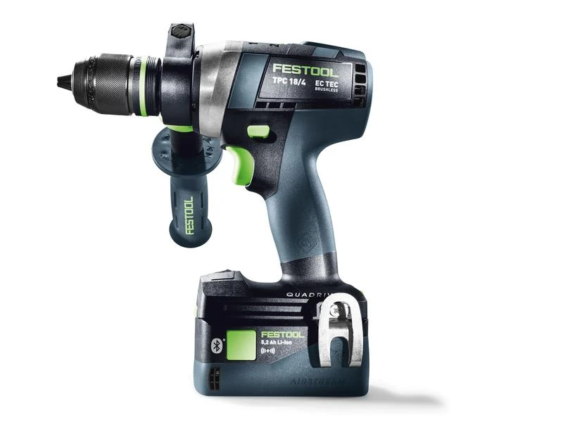 FESTOOL Akku-Schlagbohrschrauber QUADRIVE TPC 18/4 I Set 6 FESTOOL Akku-Schlagbohrschrauber QUADRIVE TPC 18/4 I Set – Bild 4