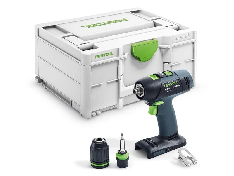 FESTOOL Akku-Bohrschrauber T 18+3 Basic mit 4.0 Ah Akku 3 FESTOOL Akku-Bohrschrauber T 18+3 Basic mit 4.0 Ah Akku