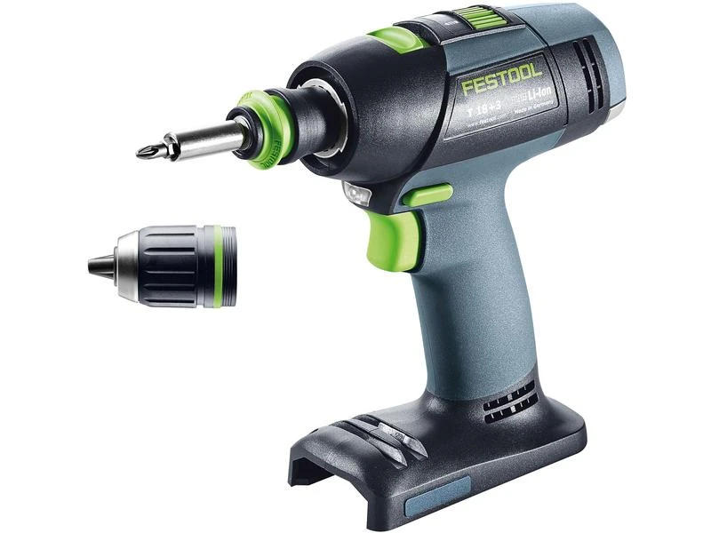 FESTOOL Akku-Bohrschrauber T 18+3 Basic mit 4.0 Ah Akku 4 FESTOOL Akku-Bohrschrauber T 18+3 Basic mit 4.0 Ah Akku – Bild 2