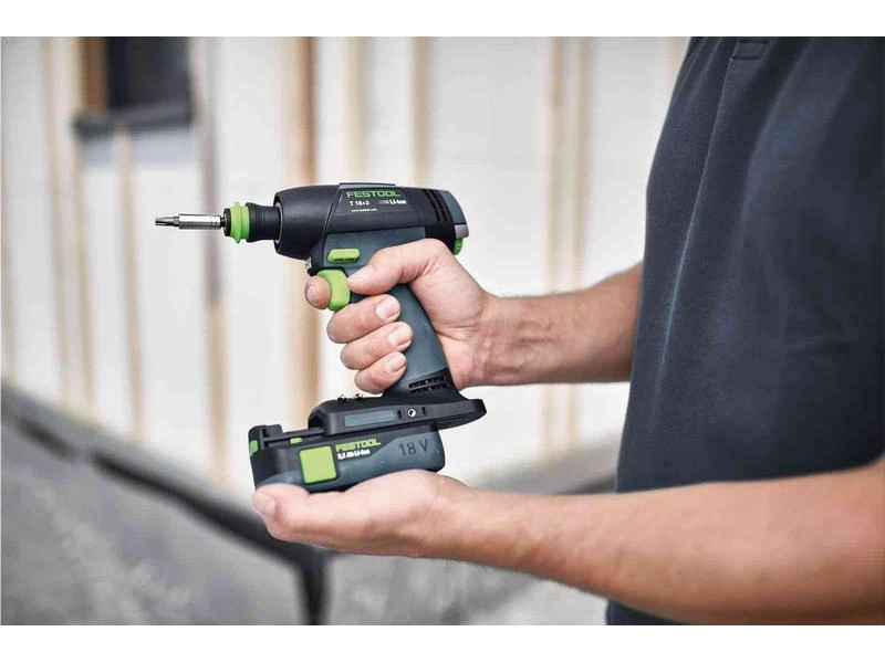 FESTOOL Akku-Bohrschrauber T 18+3 Basic mit 4.0 Ah Akku 6 FESTOOL Akku-Bohrschrauber T 18+3 Basic mit 4.0 Ah Akku – Bild 4