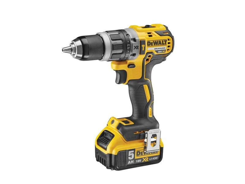 DeWalt Akku-Schlagbohrschrauber DCD796P2, 18 V Brushless 2x Akku 5 DeWalt Akku-Schlagbohrschrauber DCD796P2, 18 V Brushless 2x Akku – Bild 3