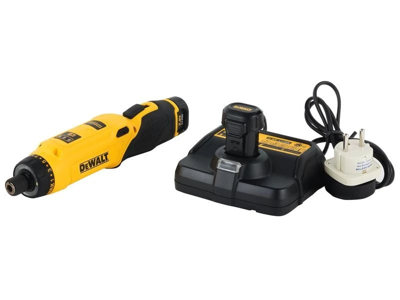 DeWalt Akku-Knickschrauber 1/4" DCF680G2 2x 1 Ah Akku 3 DeWalt Akku-Knickschrauber 1/4" DCF680G2 2x 1 Ah Akku