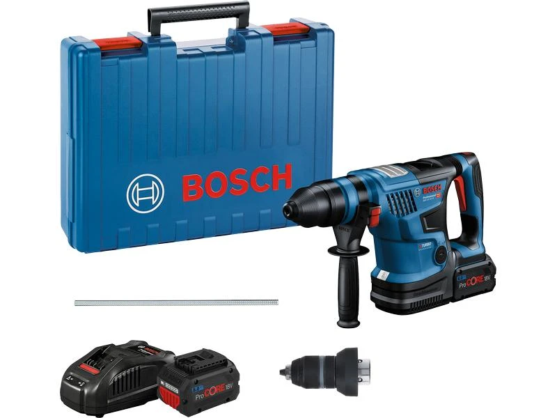 Bosch Professional Akku-Bohrhammer GBH 18V-34 CF Biturbo 2 x 8.0Ah ProCORE 3 Bosch Professional Akku-Bohrhammer GBH 18V-34 CF Biturbo 2 x 8.0Ah ProCORE