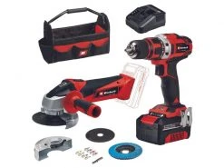 Einhell Akku-Maschinen Set TE-TK 18/2 Li Kit