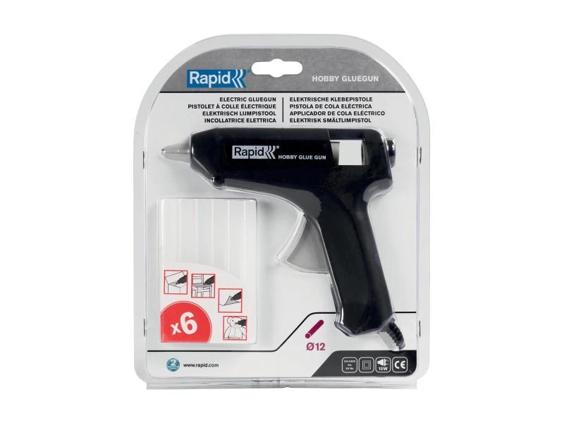 Rapid Heissklebepistole Hobby 12 mm 4 Rapid Heissklebepistole Hobby 12 mm – Bild 2