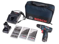 Bosch Professional Akku-Bohrschrauber GSR 12V-15 Kit 1x 4.0 Ah + 1x 2.0 Ah -Multi Tools DE 54054312 xxl
