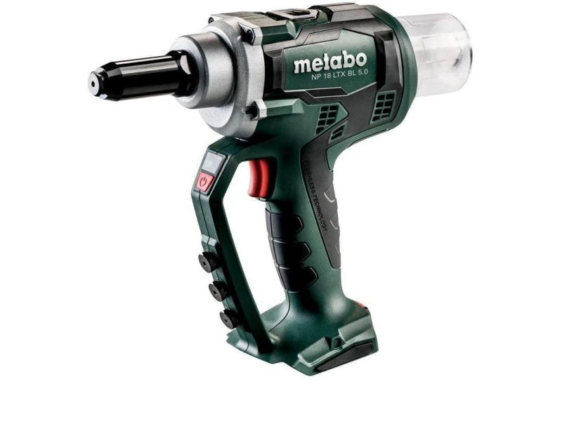 Metabo Akku-Blindnietpistole NP 18 LTX BL 5.0 Solo 3 Metabo Akku-Blindnietpistole NP 18 LTX BL 5.0 Solo