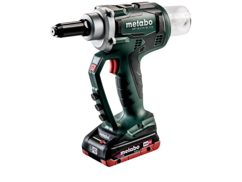 Metabo Akku-Blindnietpistole NP 18 LTX BL 5.0 Kit 3 Metabo Akku-Blindnietpistole NP 18 LTX BL 5.0 Kit