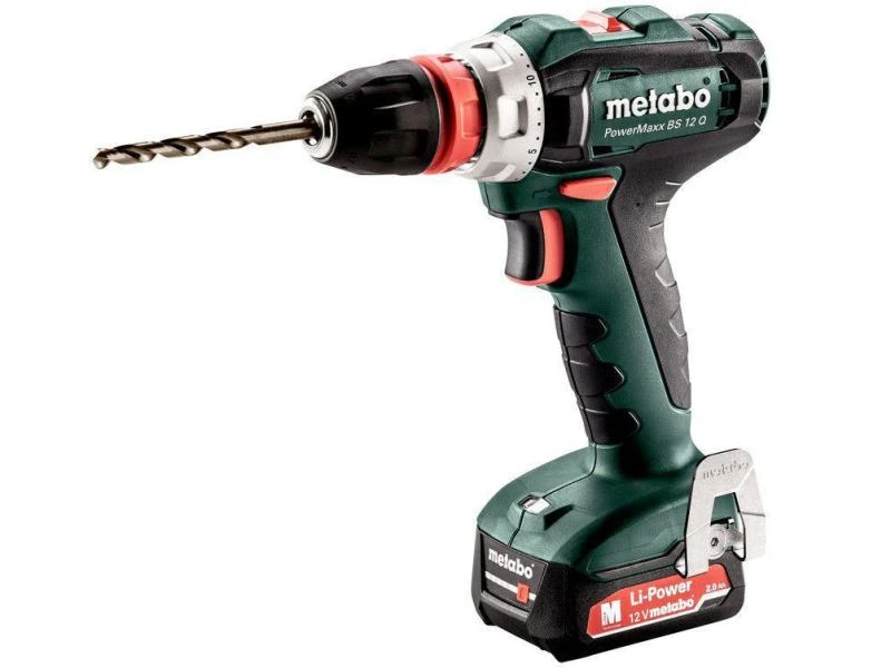 Metabo Akku-Bohrschrauber PowerMaxx BS 12 Q Kit 2 x 2.0 Ah 3 Metabo Akku-Bohrschrauber PowerMaxx BS 12 Q Kit 2 x 2.0 Ah
