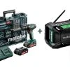 Metabo Akku-Maschinen Set SB 18 Set + R 12-18 DAB+ BT